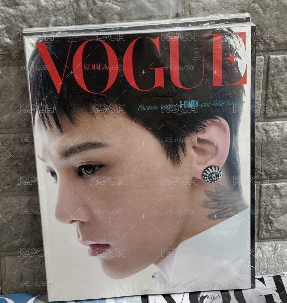 權志龍新版雜誌1-3本