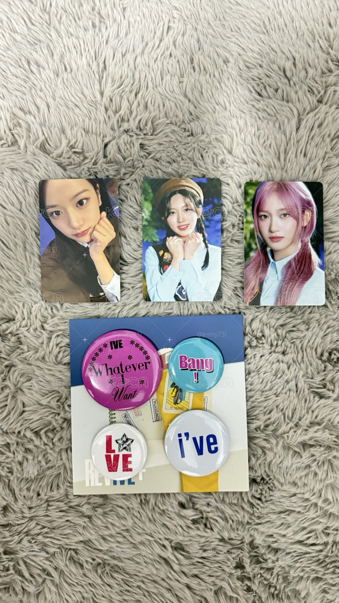 IVE隨機卡（安、李瑞、秋天）+REVIVE+徽章MD專輯 固配