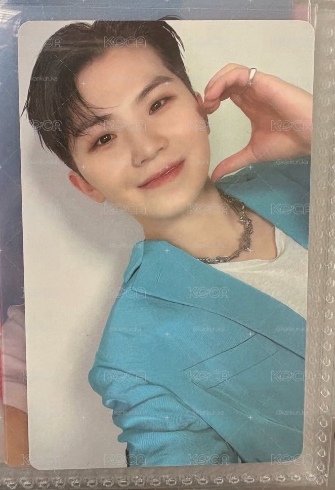 THE NAME 雜誌卡 黑ver. WOOZI