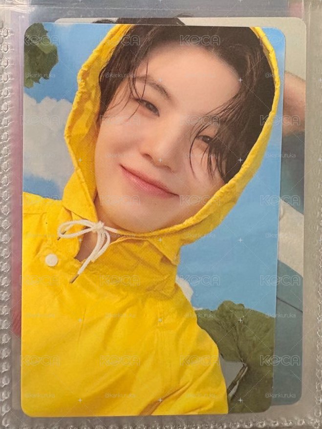 MINI11 專輯卡 CARAT ver. 雨衣小卡 WOOZI