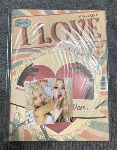 I LOVE 已拆全專 / K4特典卡 / 大海報