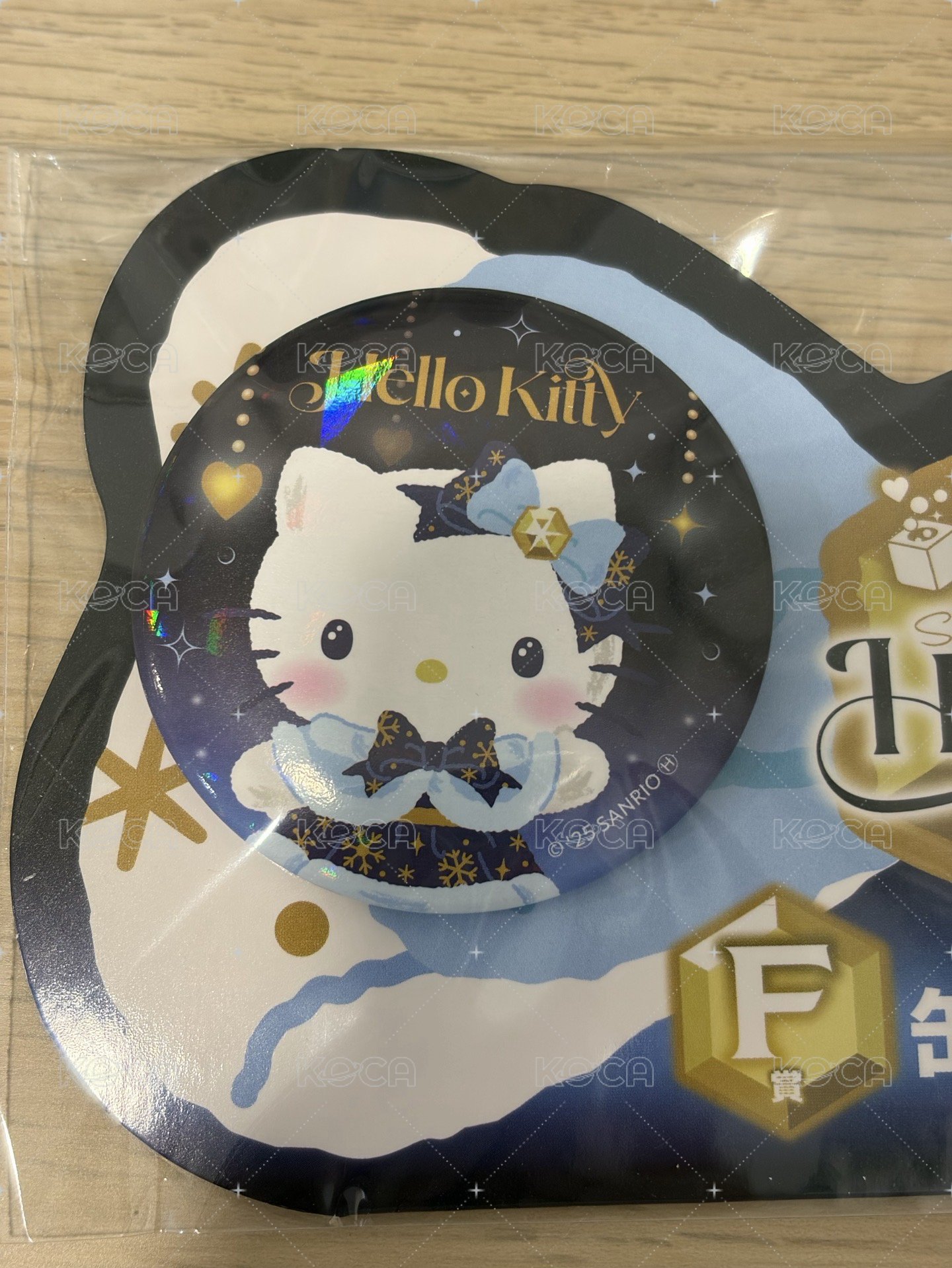 冬季一番賞 徽章F賞（Hello kitty）