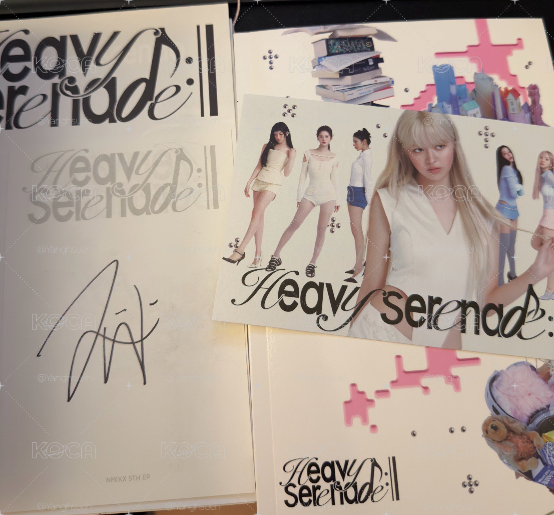 Heavy Serenade 專輯 。美版親簽