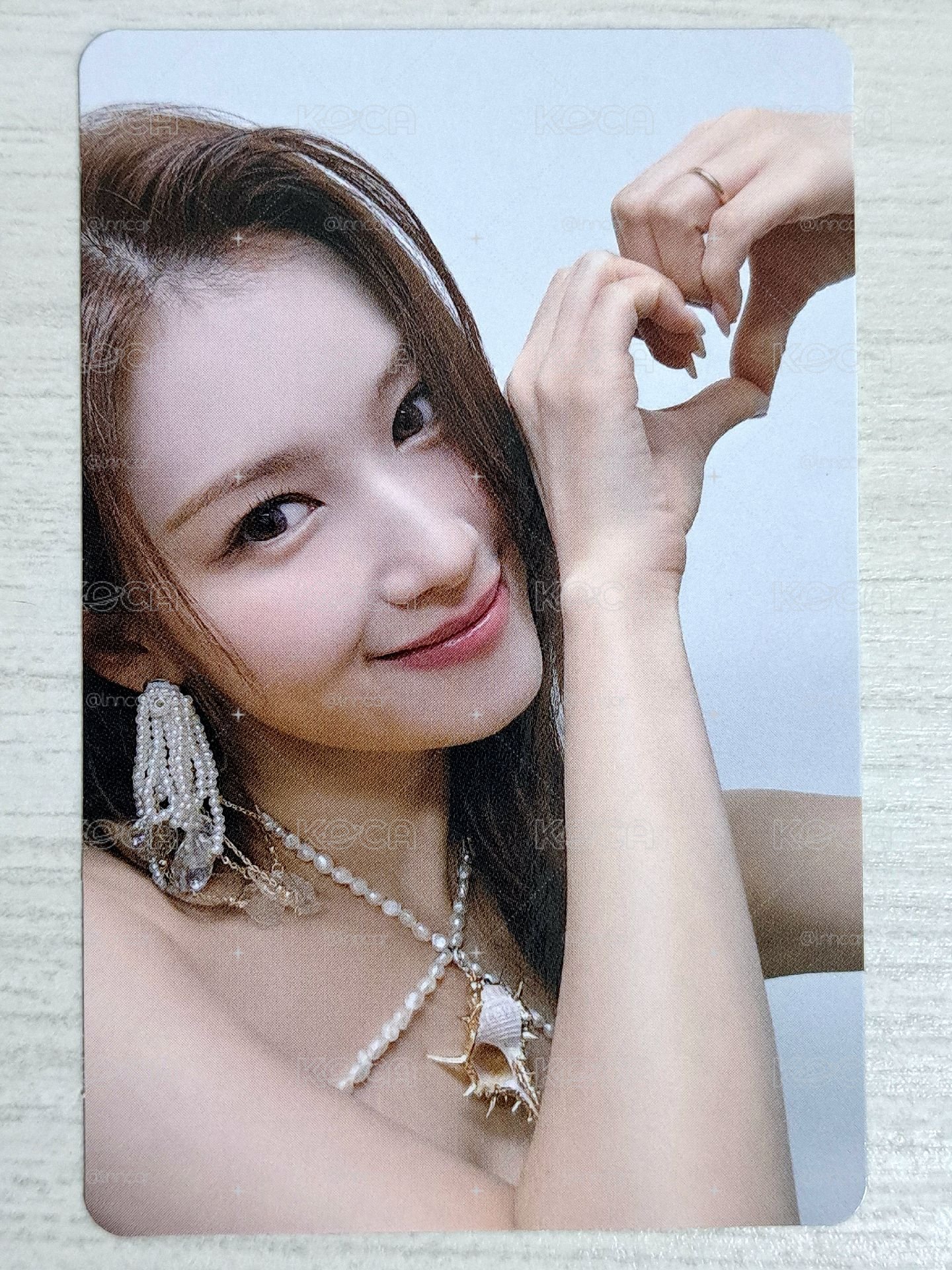 JP正規五 個人盤 專輯卡 紗