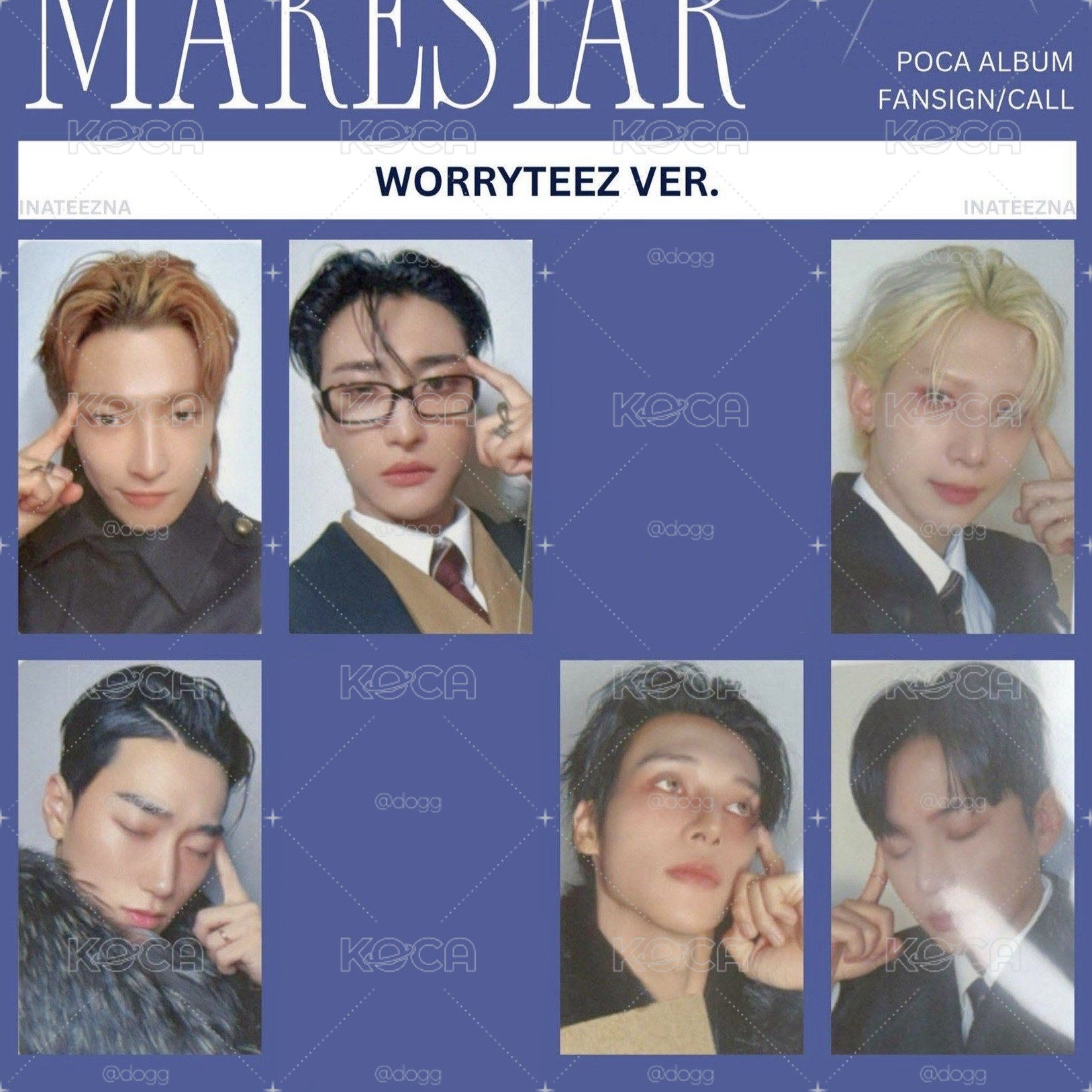 ATEEZ 煩惱梯梯 中星尚傘榮鍾