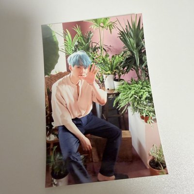 今日展 S1 SUGA 生寫真 
