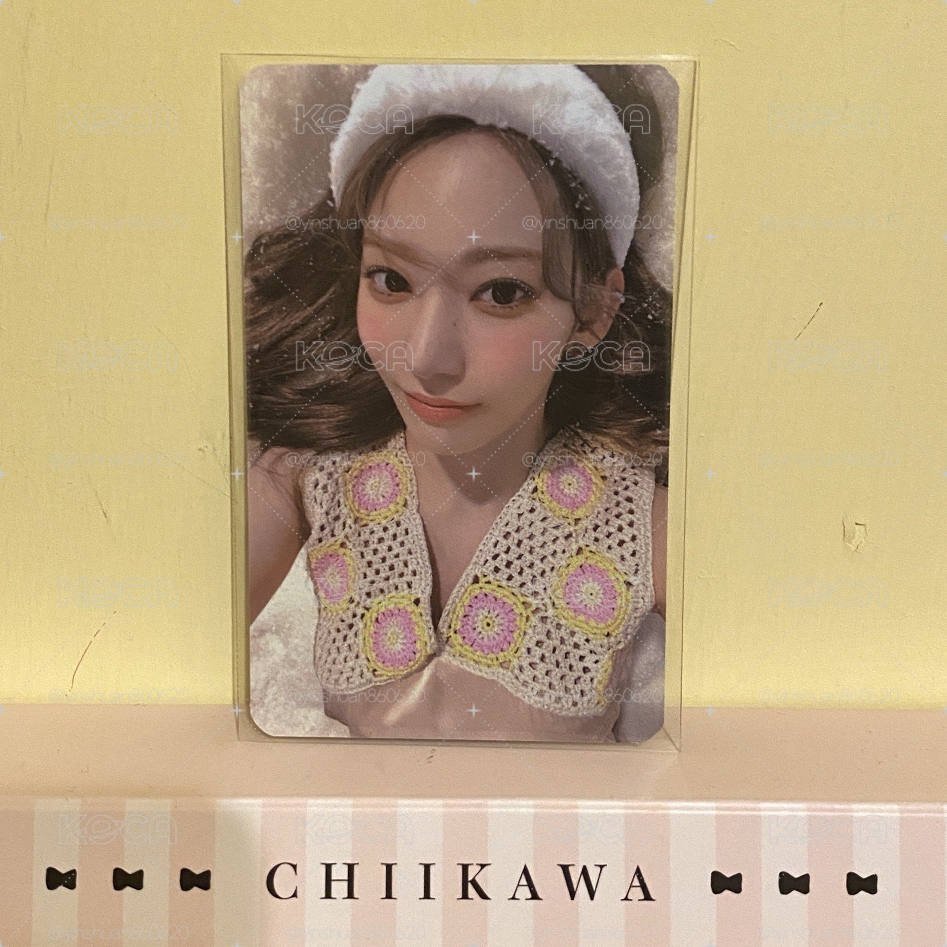 LE SSERAFIM ANTIFRAGILE pst 釜山 1.0 幸運卡 櫻花