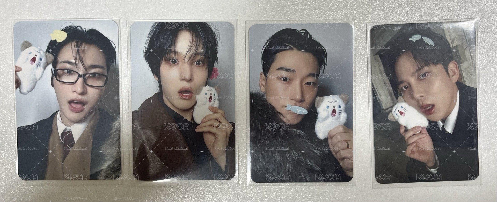 GH4 ms 特典卡 喵ㅇ0ㅇ ver. 星潤傘鍾🐰🐶🐱🐻