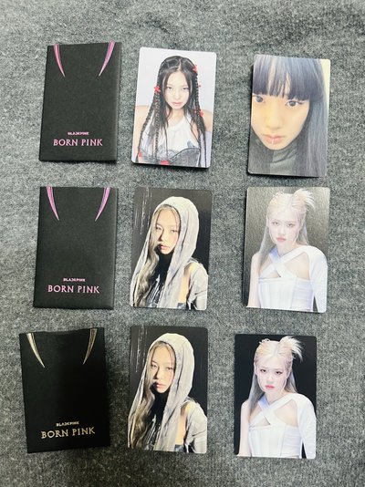BORN PINK 已拆全專/YG特典卡/手燈卡