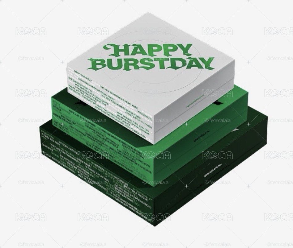 SEVENTEEN HAPPY BURSTDAY正五專輯一套