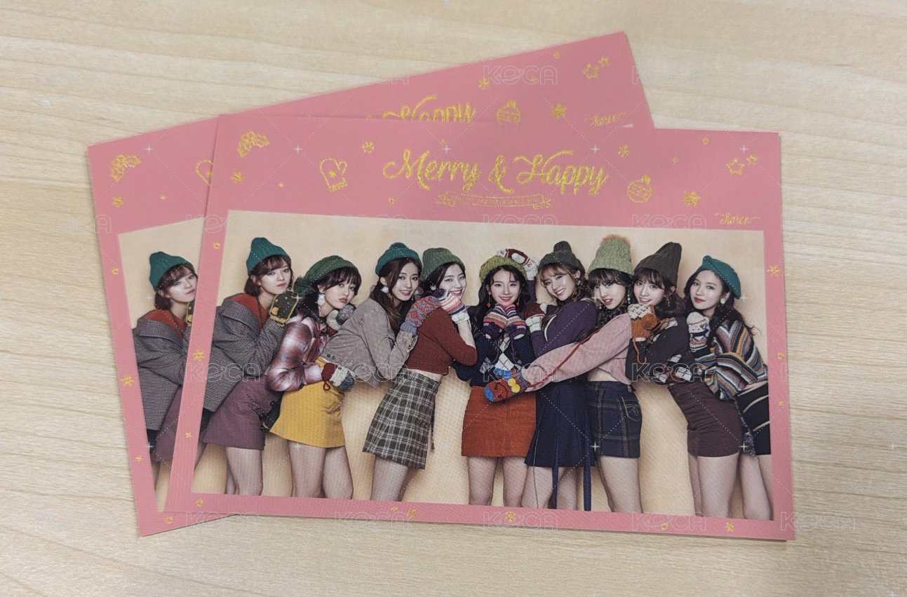 Merry&Happy 明信片