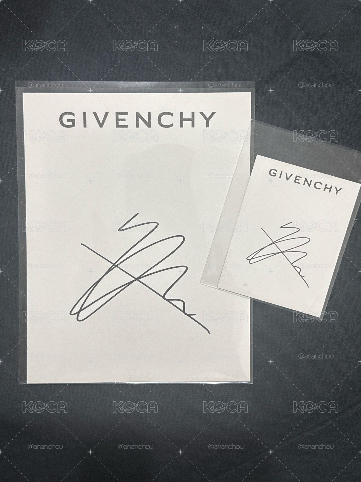 辰Givenchy明信片組