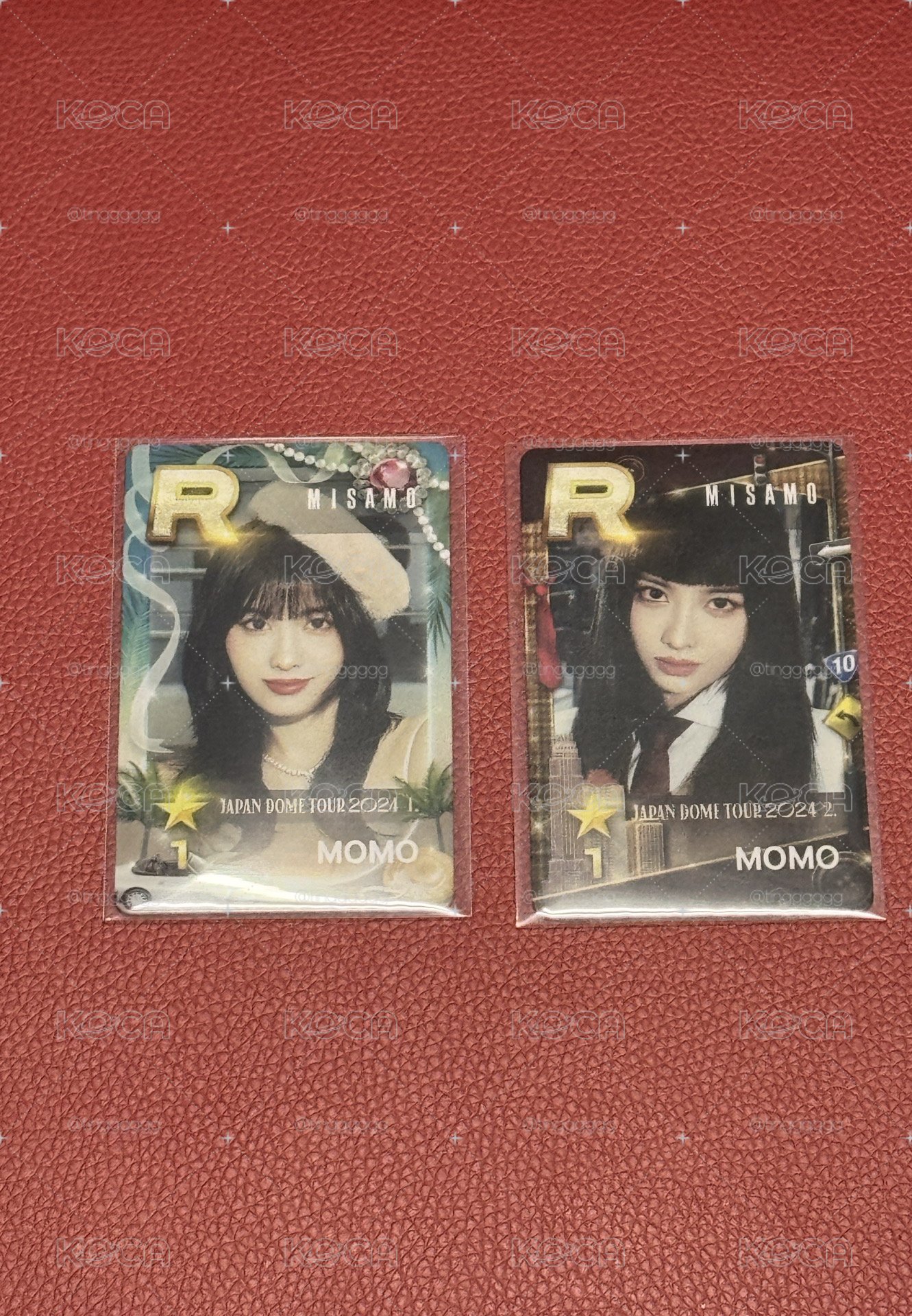 TWICE 迷二 東蛋 遊戲卡 Momo