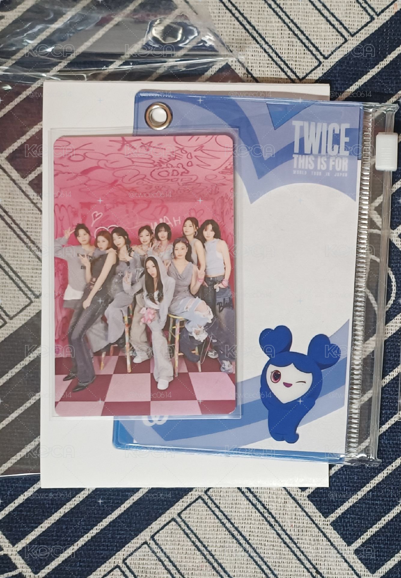 twice 子瑜D賞卡套