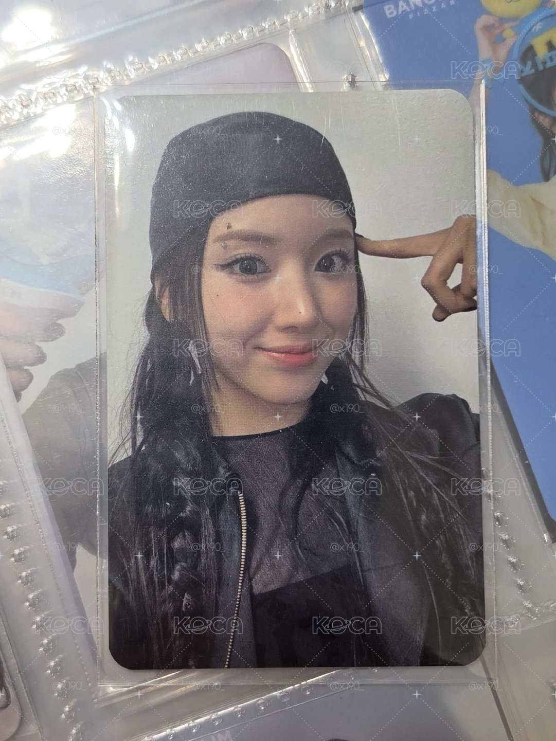 Jiwoo bdm預售特典卡