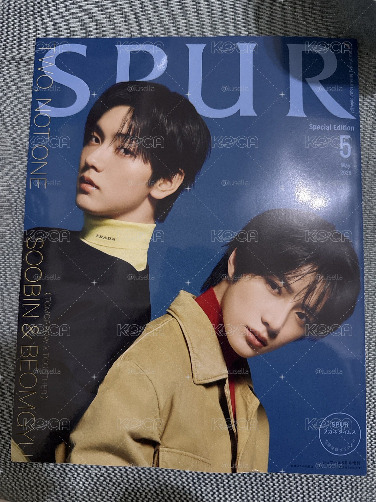 SPUR 雜誌五月號 摯友特輯