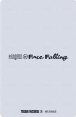 Free Falling 塔店 渋谷限定 特典卡  背面