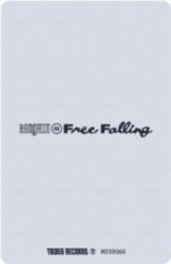 Free Falling 塔店 渋谷限定 特典卡  背面
