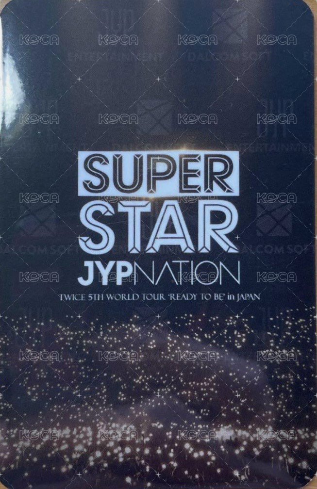 SUPERSTAR 遊戲卡 RTB 背面