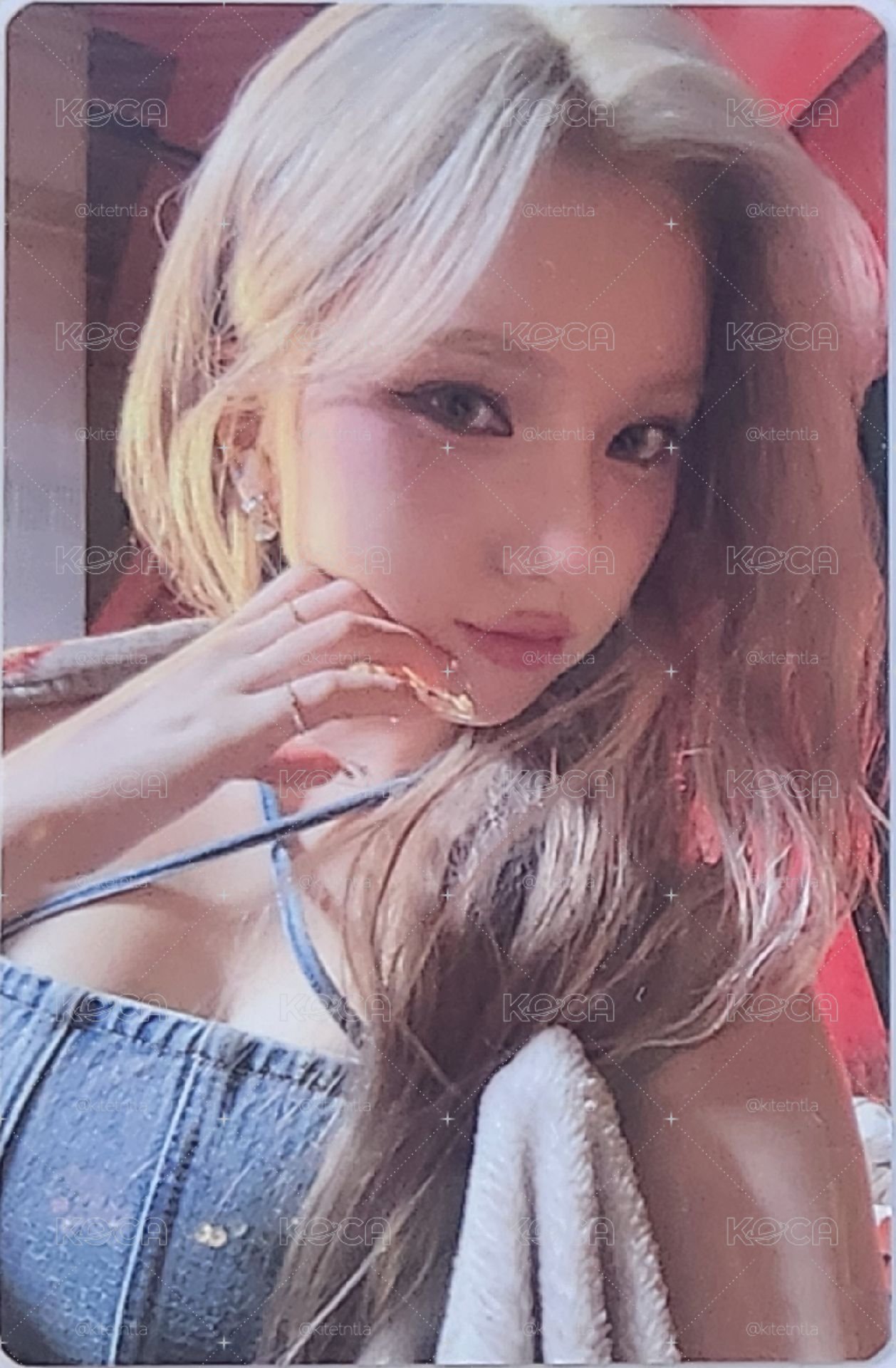 （購買其他週邊可以私訊當作送物）VIVIZ 비비지 [VOYAGE] QR ver. 銀河 EUNHA 은하（只有一張）