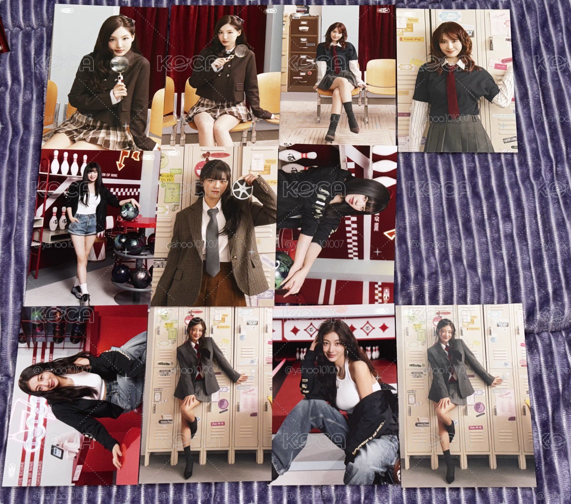 TWICE 六巡 新國立 大卡 明信片 娜定桃效