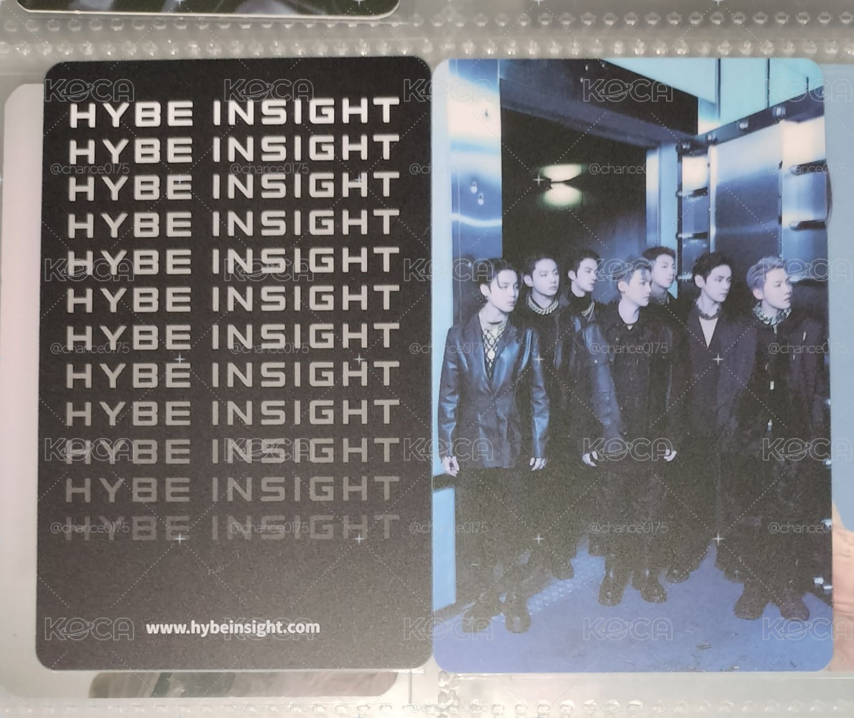 Proof 展覽入場卡 Hybe博物館 特典卡