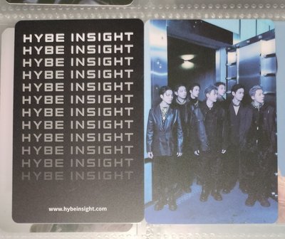 Proof 展覽入場卡 Hybe博物館 特典卡