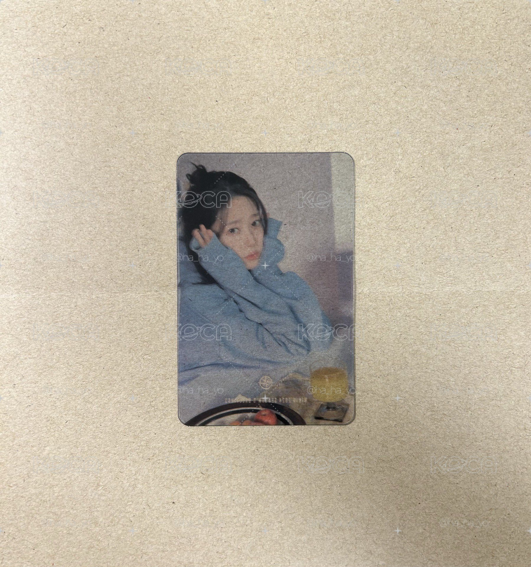 MINJU｜24‘ 年曆透卡