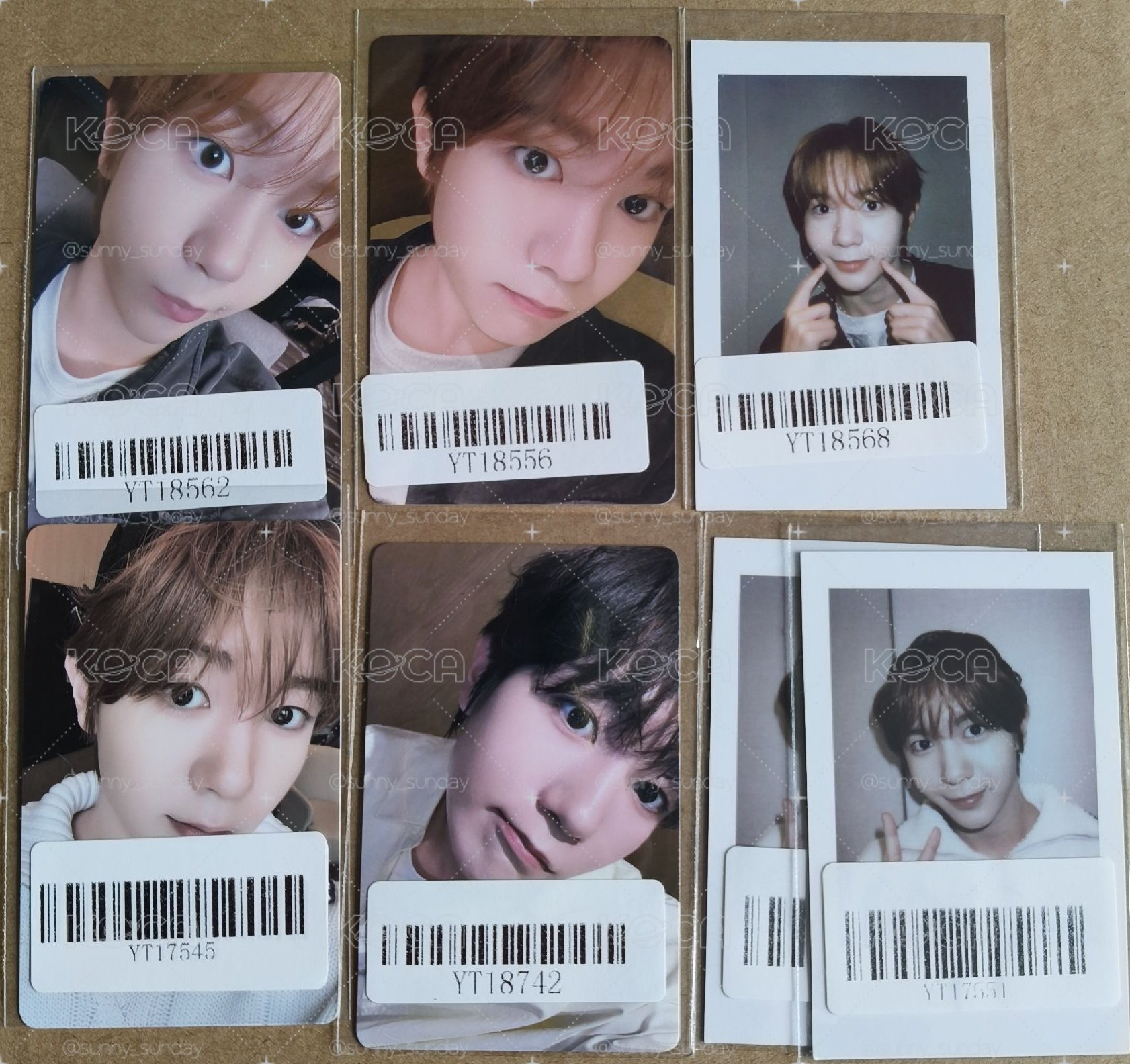NCT WISH Ryo poppop KMS簽售卡
