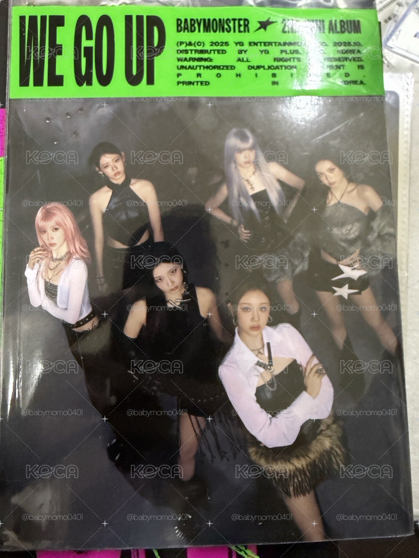 WE GO UP已拆專含卡