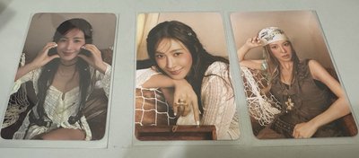 少女時代 孝淵俞利 年曆隨機卡