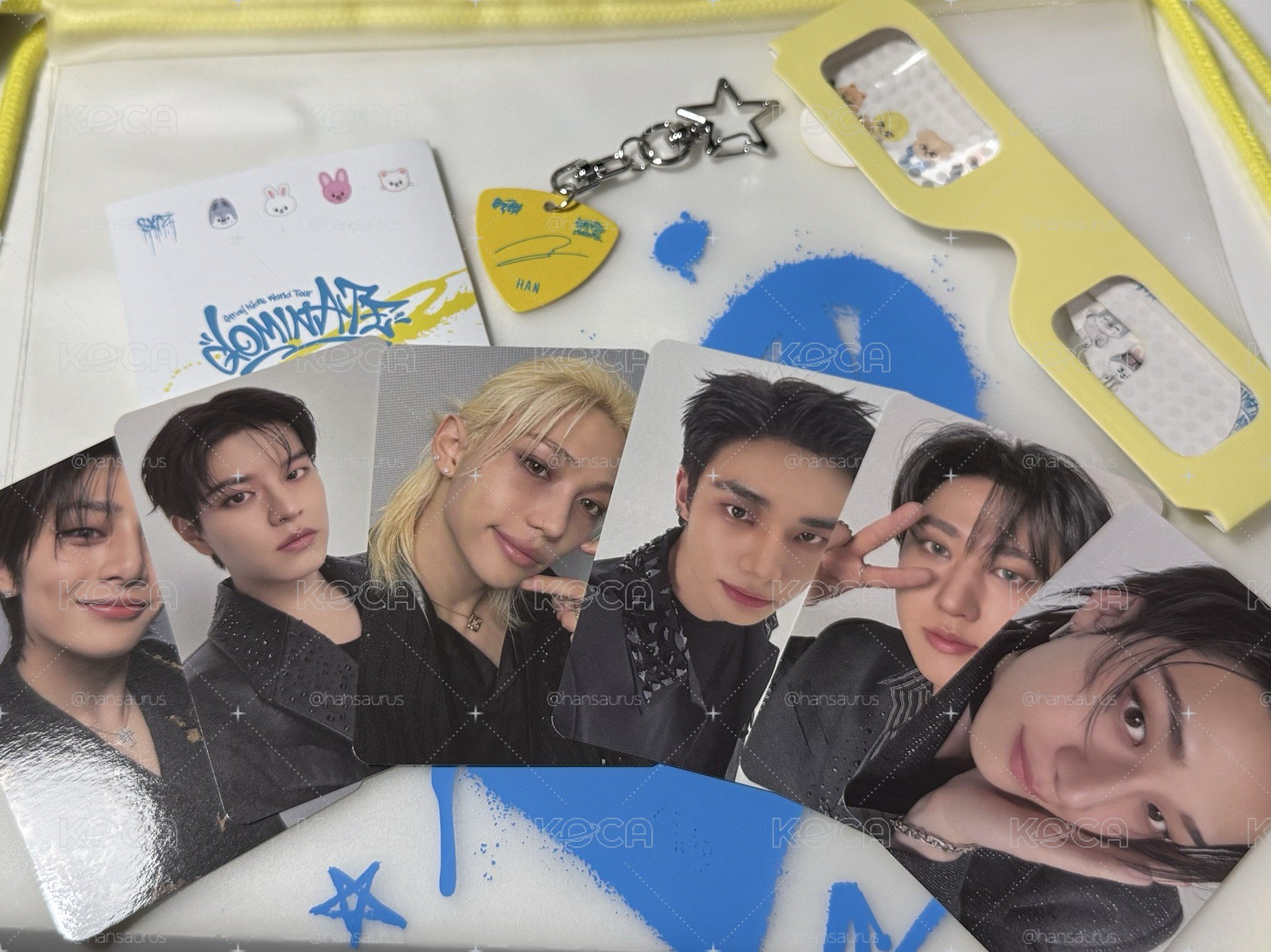 skz 2025 安可場粽卡 pick 眼鏡