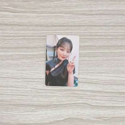 i-dle 舒華 正一 第一張中文卡背