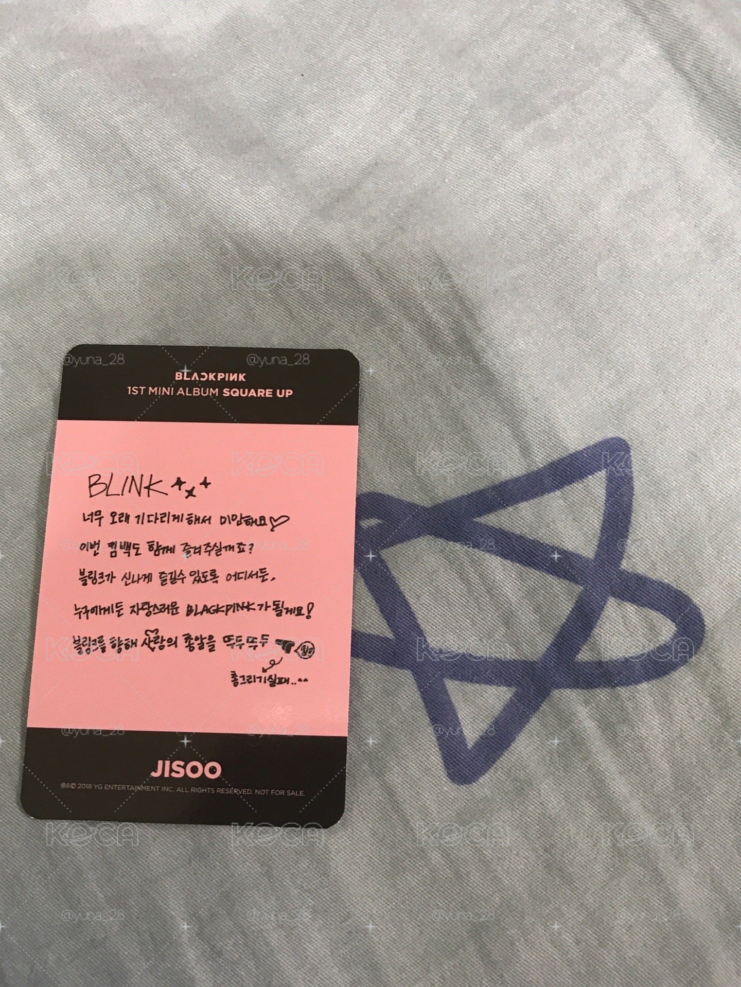 jisoo 專卡
