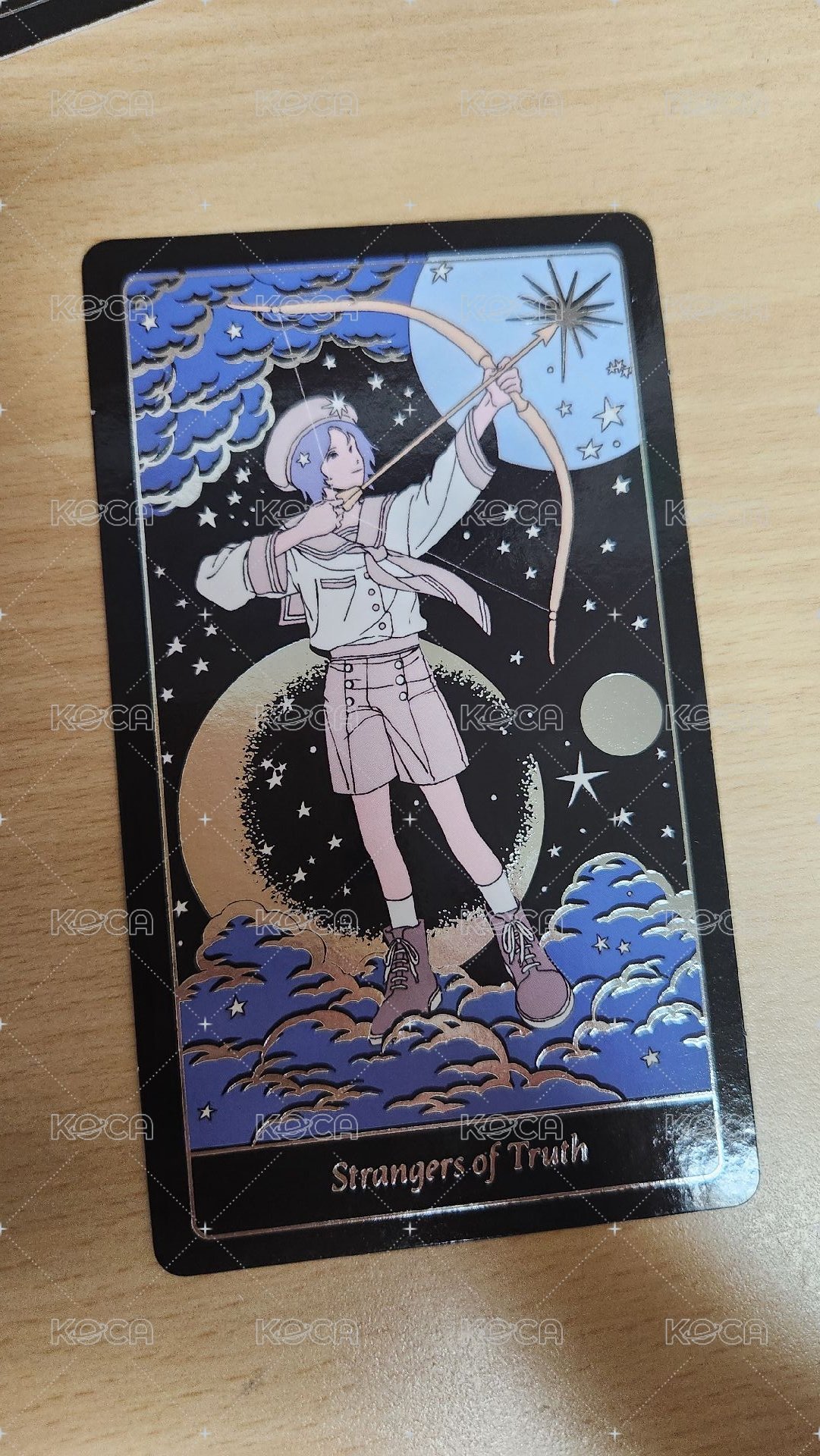射箭塔羅一張