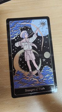 射箭塔羅一張