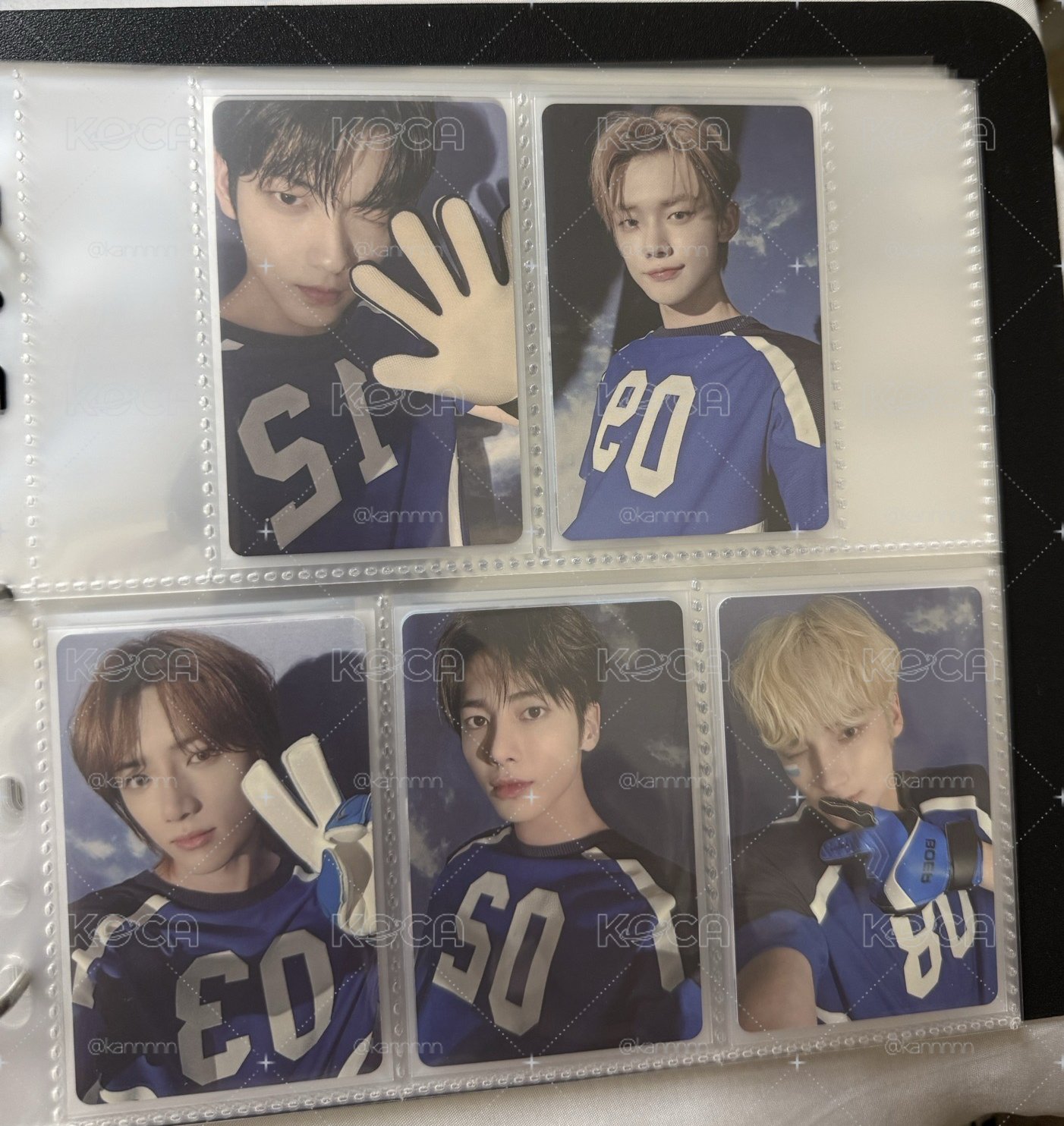 TXT 五期會員禮 除了會員卡都有