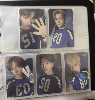 TXT 五期會員禮 除了會員卡都有