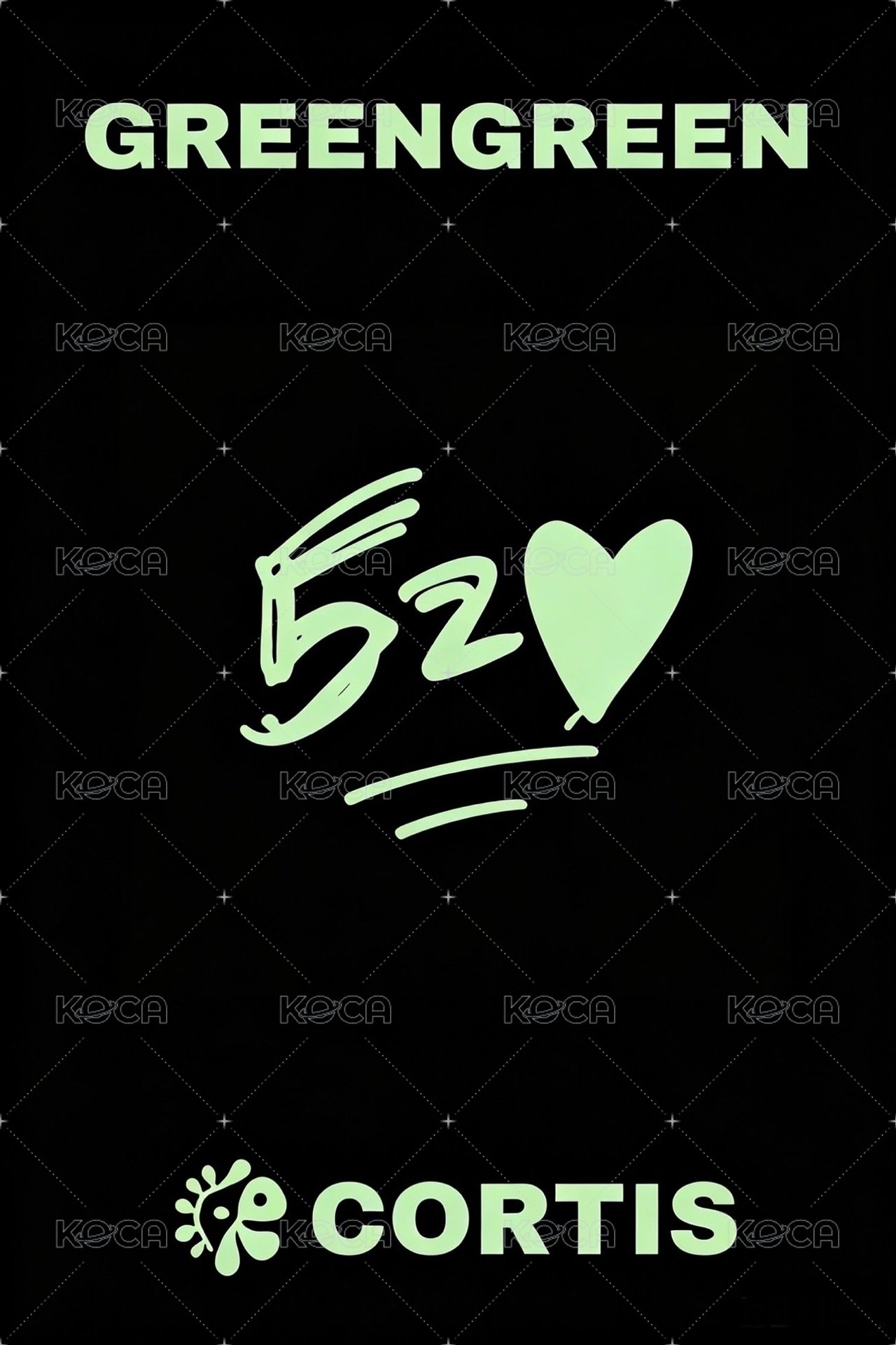 迷二 yzy 2.0 幸運卡  背面
