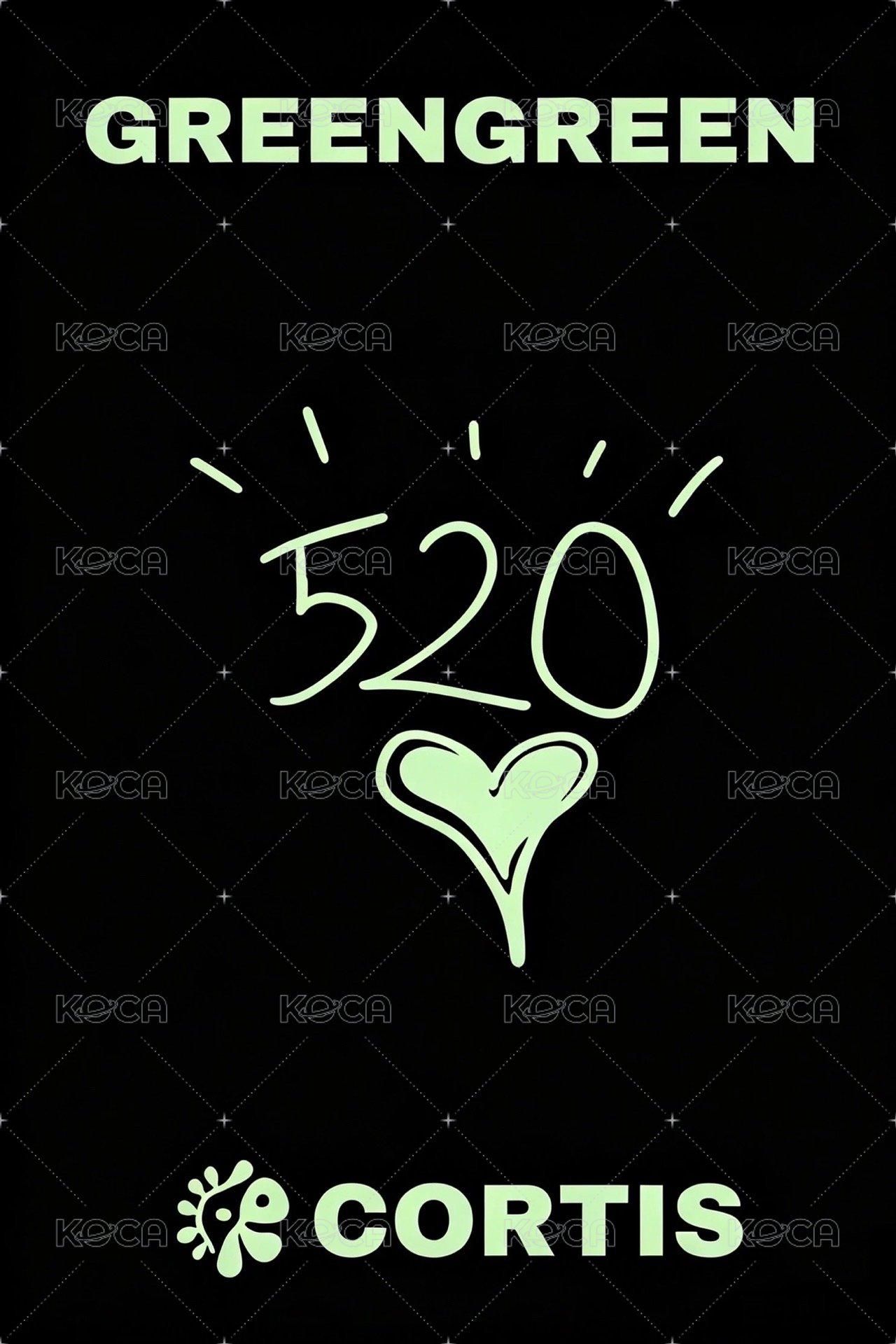 迷二 yzy 2.0 幸運卡  背面