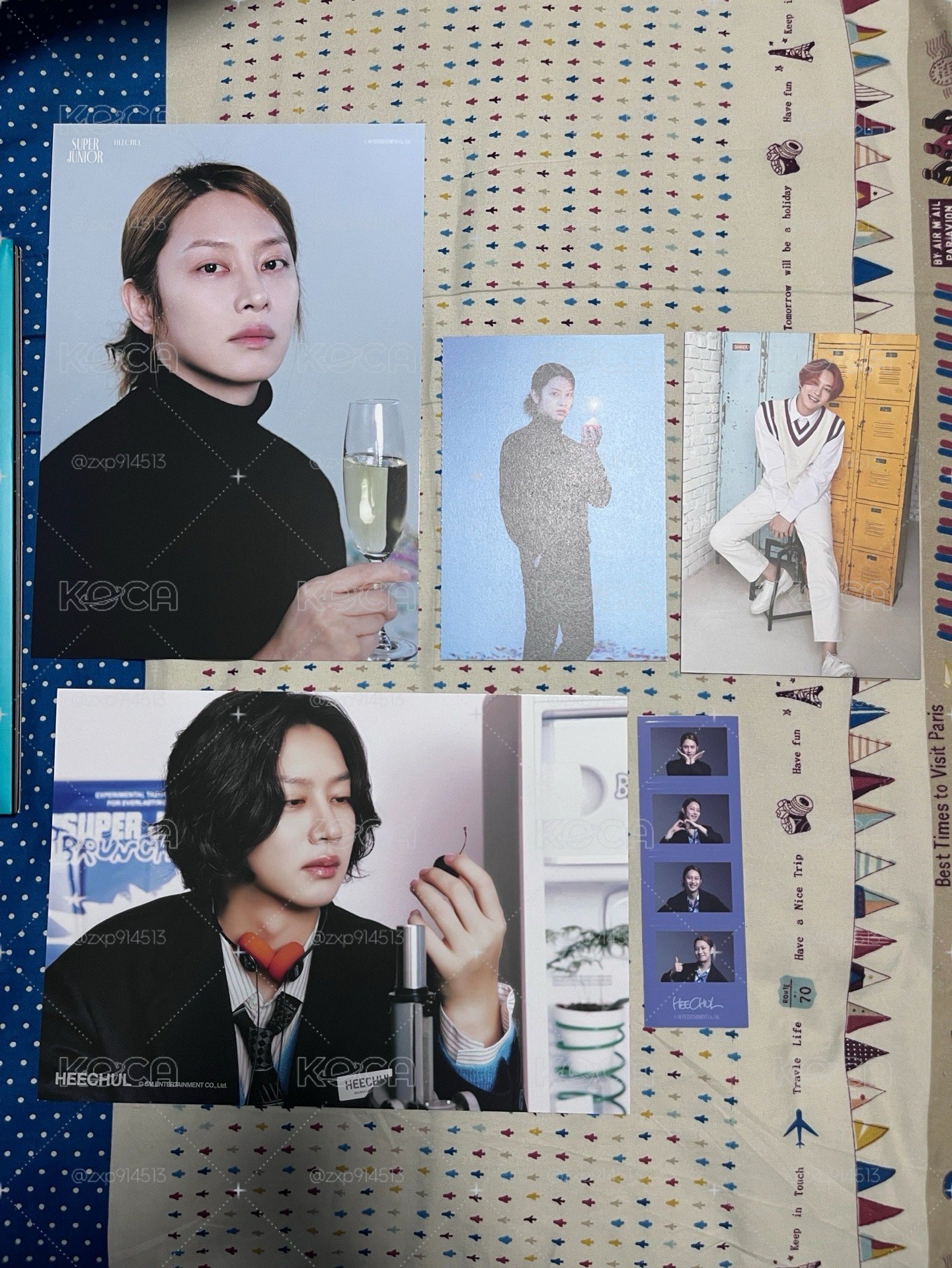 明信片/大卡貼紙組 希澈