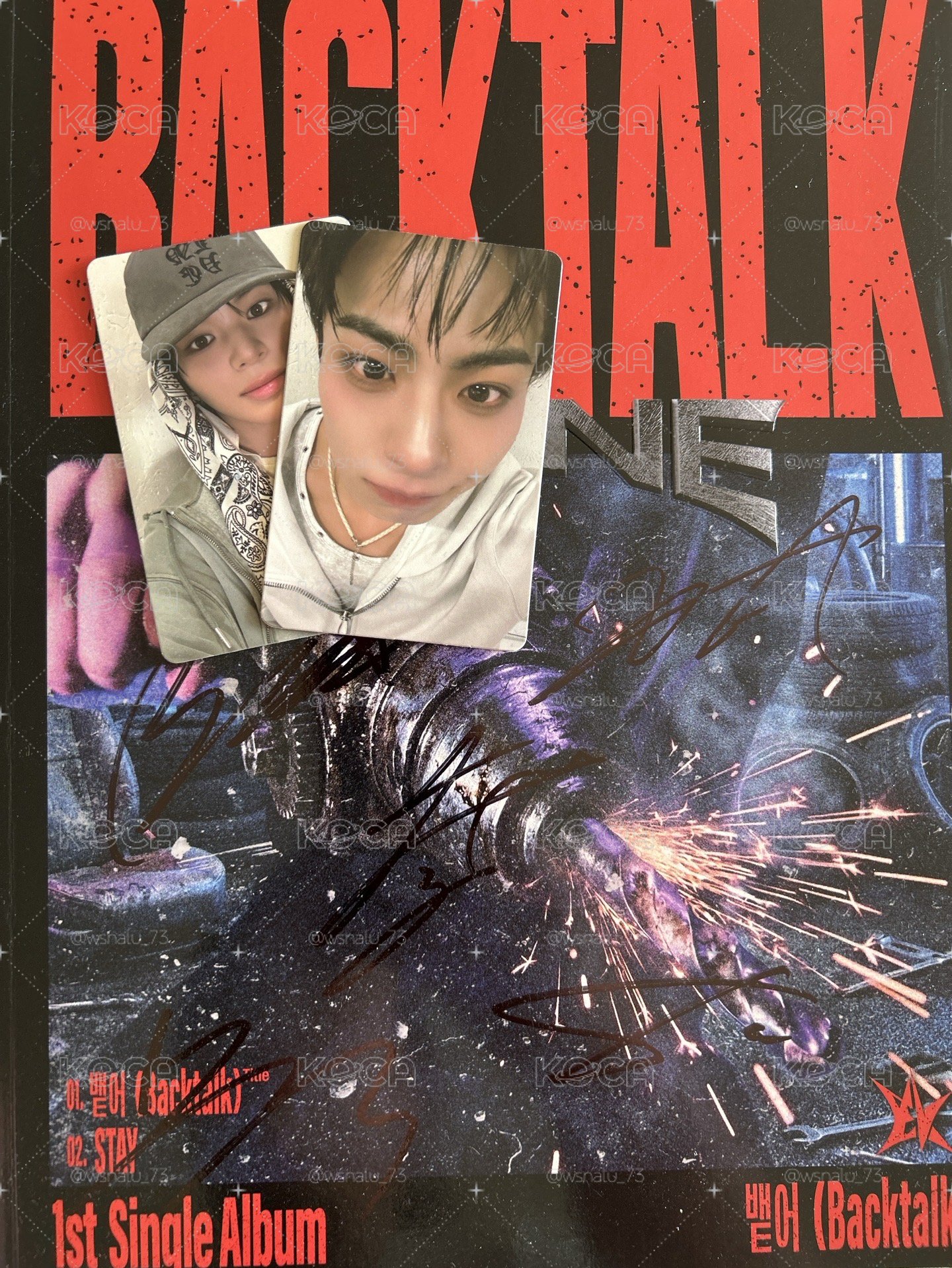 Backtalk 親簽專輯