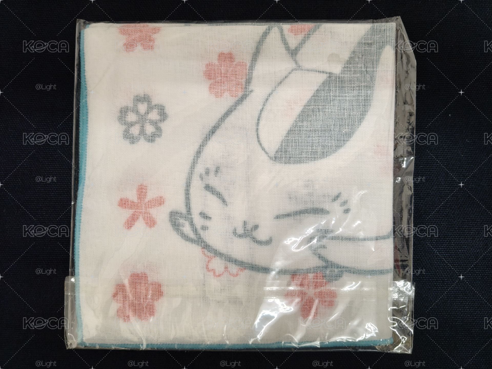 夏目友人帳 貓咪老師 紗布手帕 A款