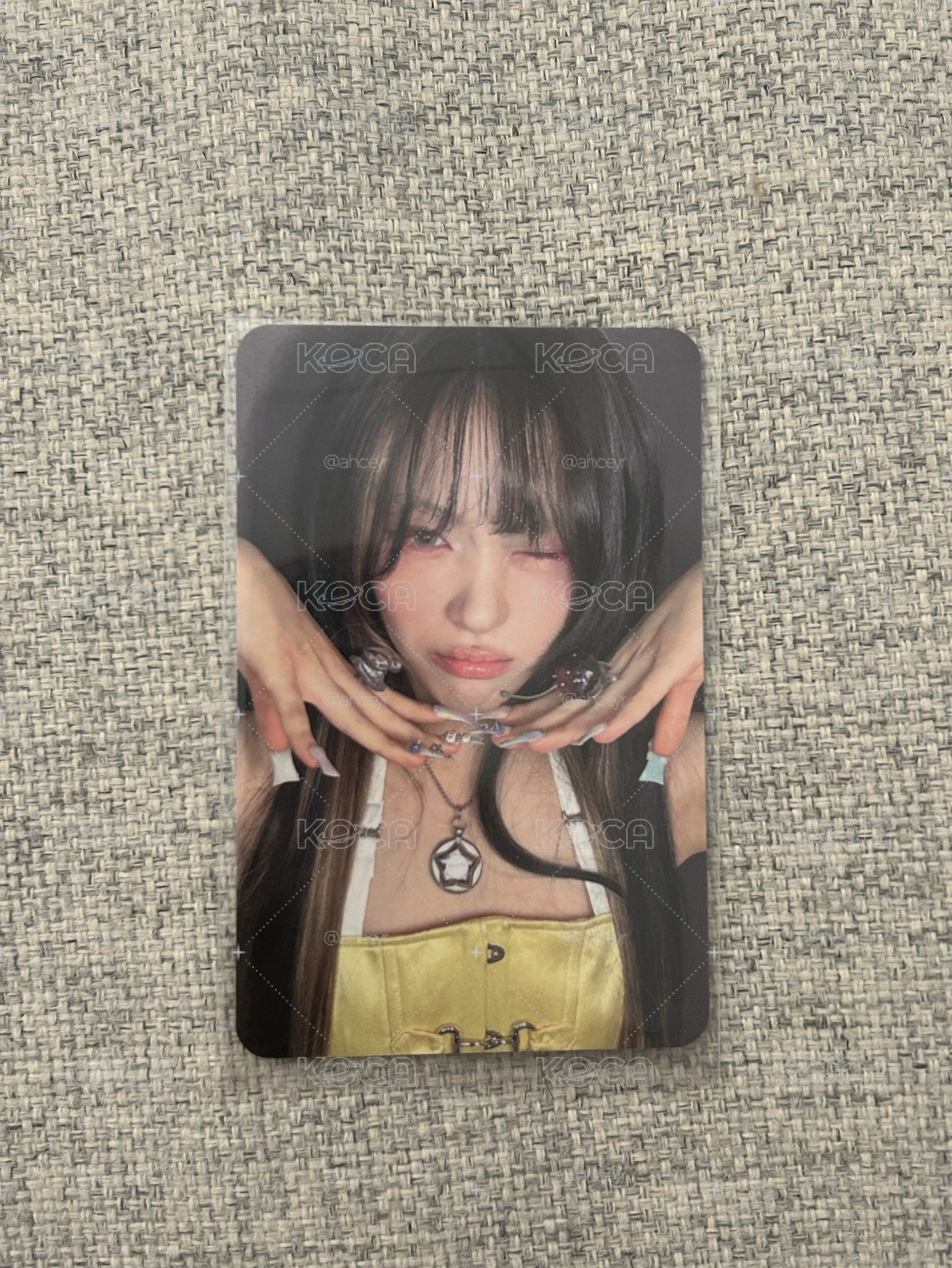 ITZY wm特典 留真