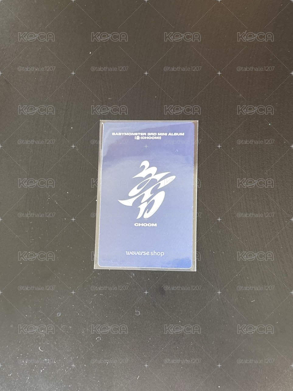 춤 (CHOOM) wvs 早鳥禮B Ver. 特典卡 