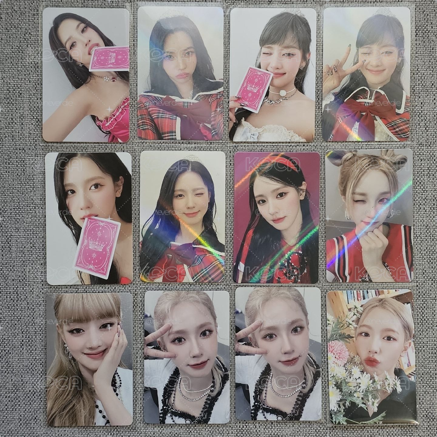 [ i-dle* ] 迷六 斗篷卡牌 小香風 捧花