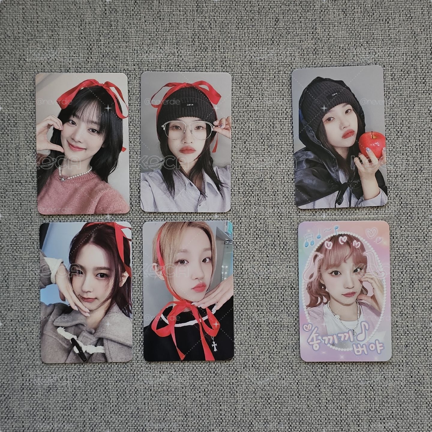 [ i-dle* ] MS簽售 蝴蝶結 魔女 拍貼