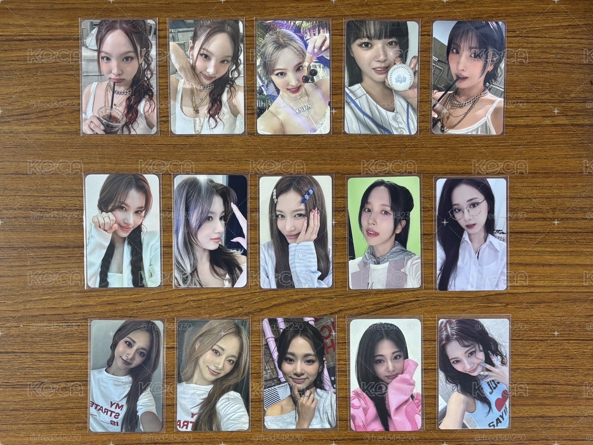 TWICE 特典 小卡
