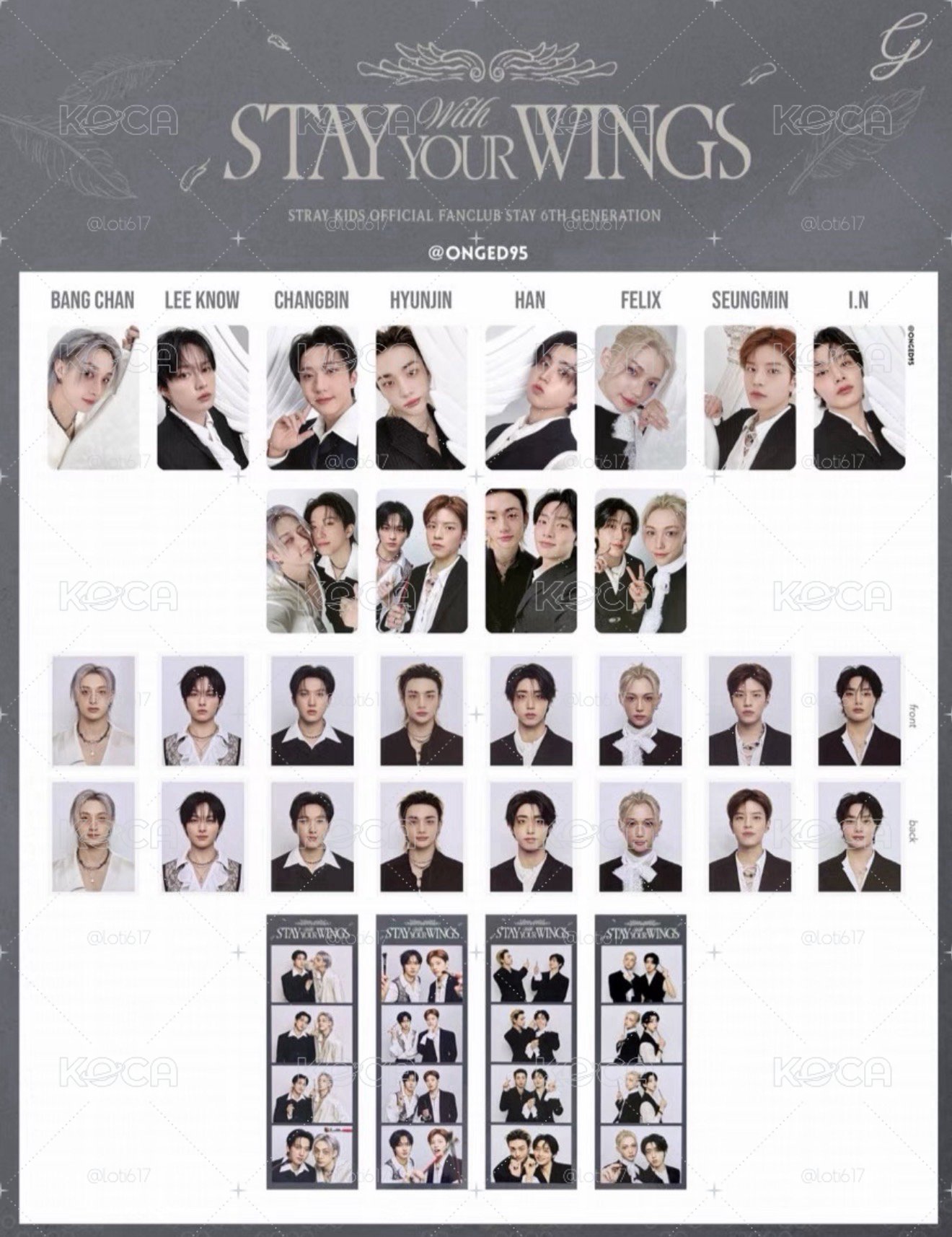 直出 Straykids六期會員禮拆出