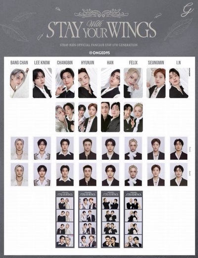 Straykids六期會員禮拆出